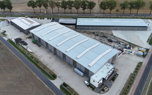 Hala magazynowo produkcyjna z biurami, trafostacją