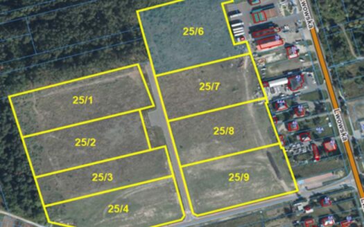 Działki inwestycyjne – Łaszczówka Kolonia