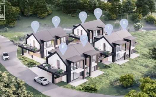 Duża działka budowlana z pozwoleniem na budowę