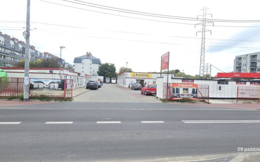 DO WYNAJĘCIA LOKAL HANDLOWO-USŁUGOWY , TEREN