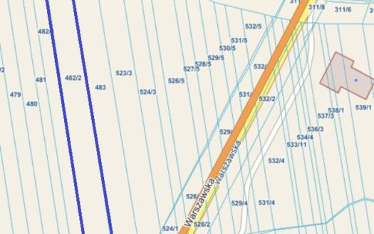Działki inwestycyjne Poczesna DK91 obok Shella