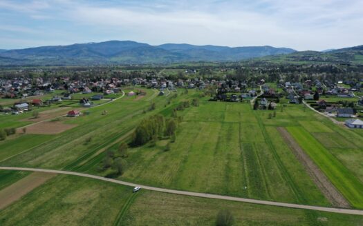 Panoramiczna działka w Lipowej, Beskid Żywiecki