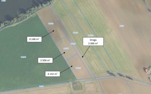 Działki z bezpośrednim dostępem do jeziora