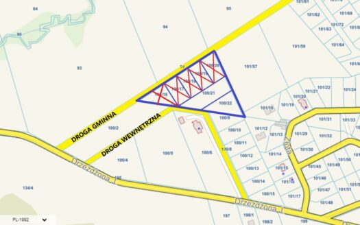 Działka uzbrojona MECHOWO, MORZE, Puck