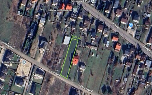 Truskaw – Działka na sprzedaż