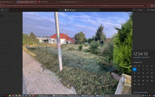 Uzbrojona Działka w zagospodarowanej części Osowa