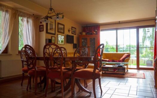 Dom nad jeziorem, Czerminek koło Kalisza | widok