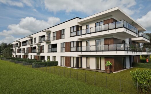 Nowoczesne 2-pokojowe mieszkanie z ogródkiem