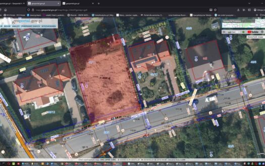 Uzbrojona Działka w zagospodarowanej części Osowa