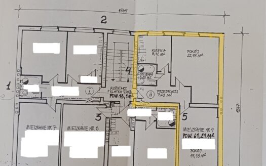 Mieszkanie Centrum Kalisza 61 m2