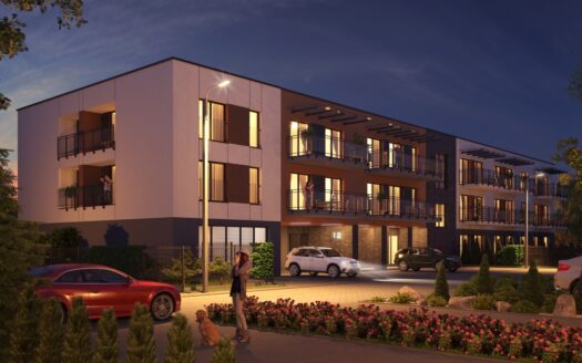 Nowoczesne 3-pokojowe mieszkanie z balkonem M 1.9