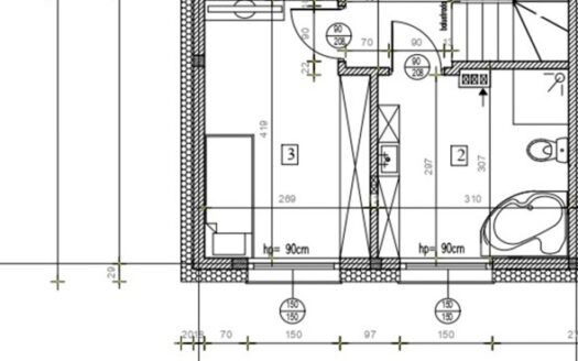 Ukończony bliźniak Milanówek 90 m2